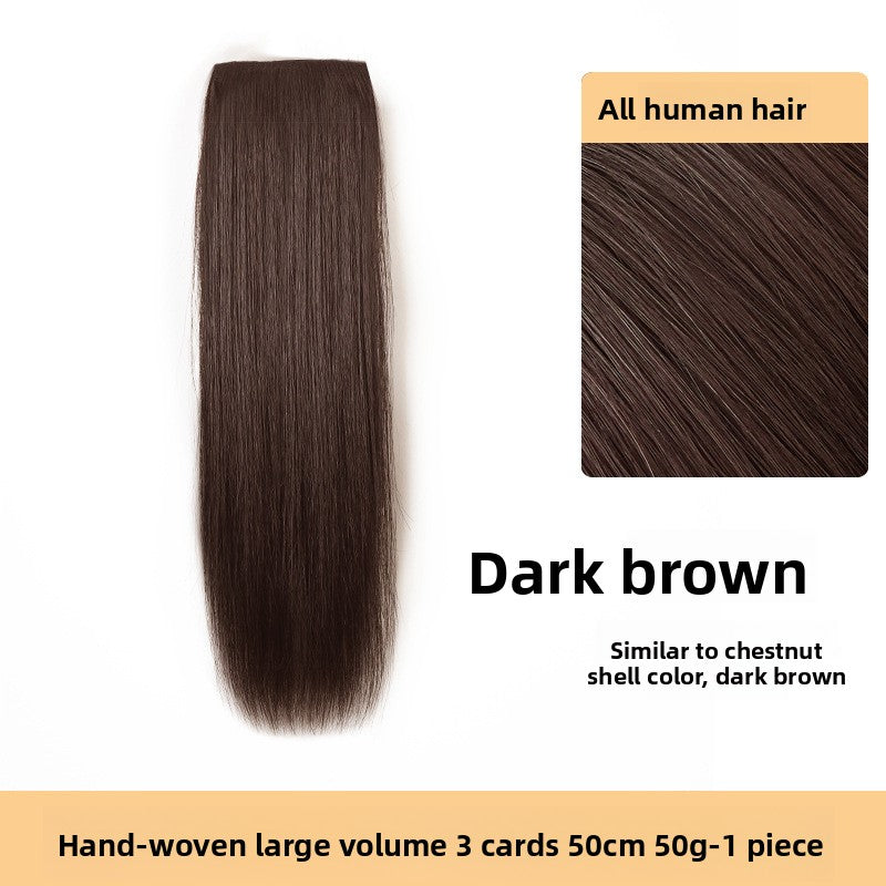 Invisible wig pieces without scars