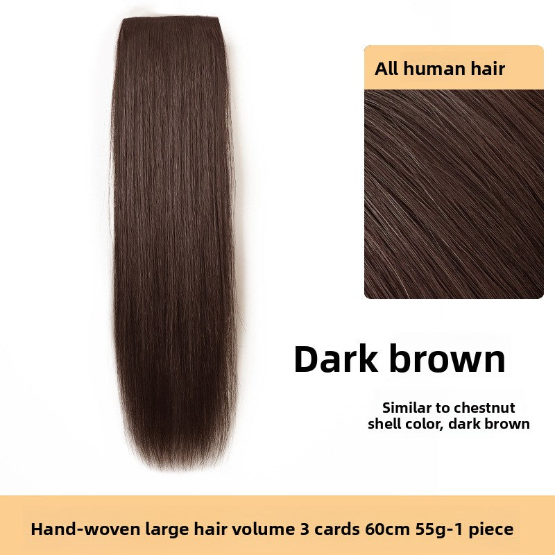 Invisible wig pieces without scars