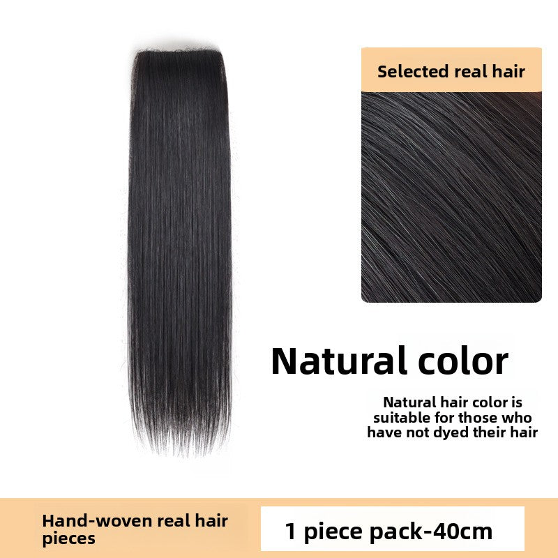Invisible wig pieces without scars
