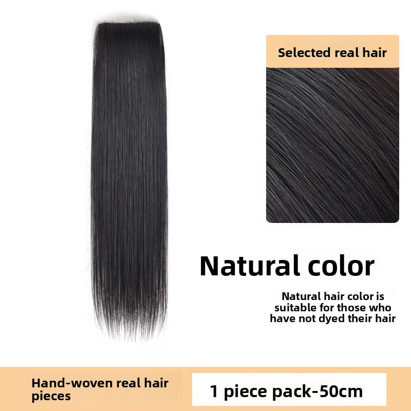 Invisible wig pieces without scars