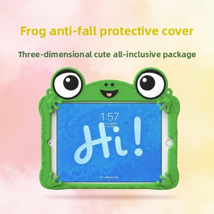 iPad Cartoon Protective Case with Rotating Stand