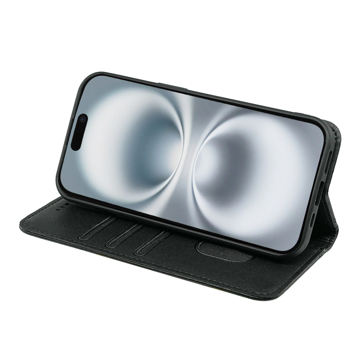 iPhone 17 Case for Apple Phones – Faux Leather Texture with Strong Magnetic Functionality