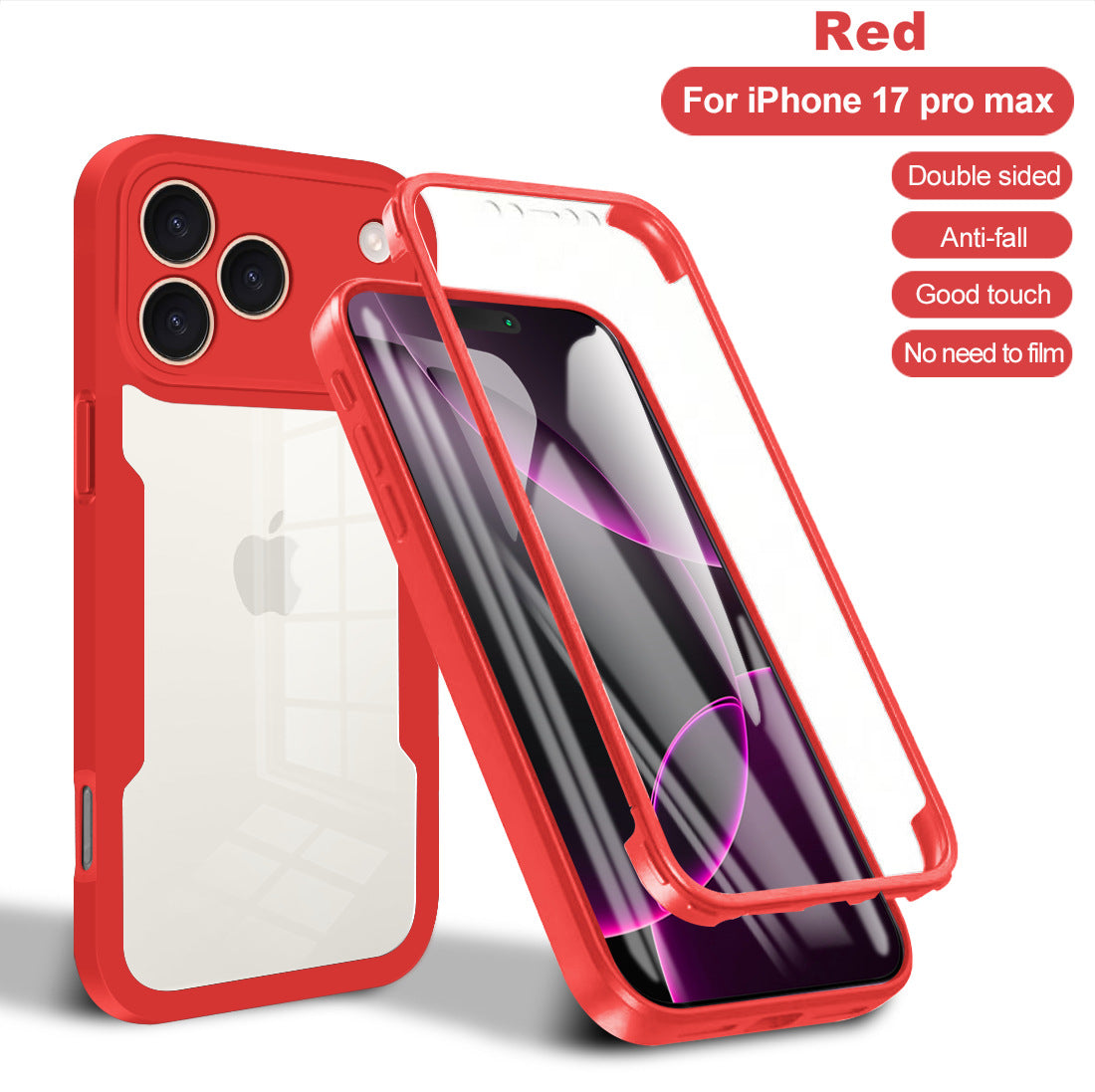 iPhone Case with Screen Protector