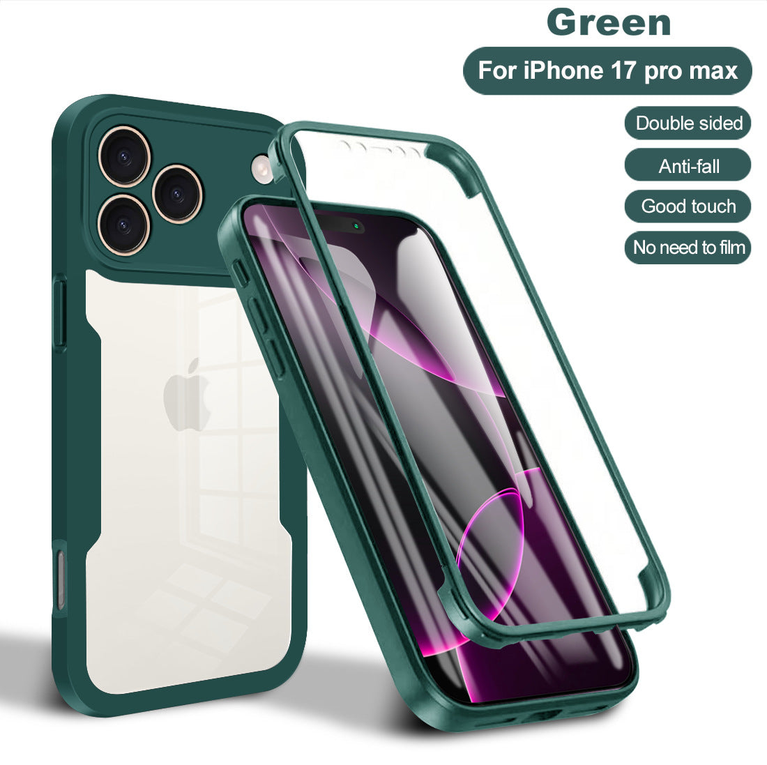 iPhone Case with Screen Protector
