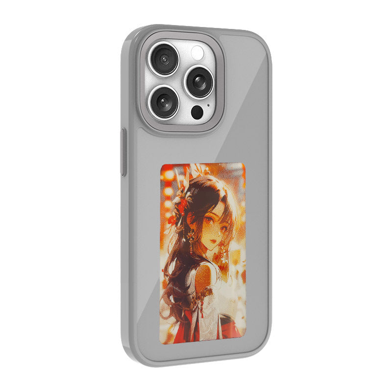 iPhone E-ink NFC Projection Phone Case
