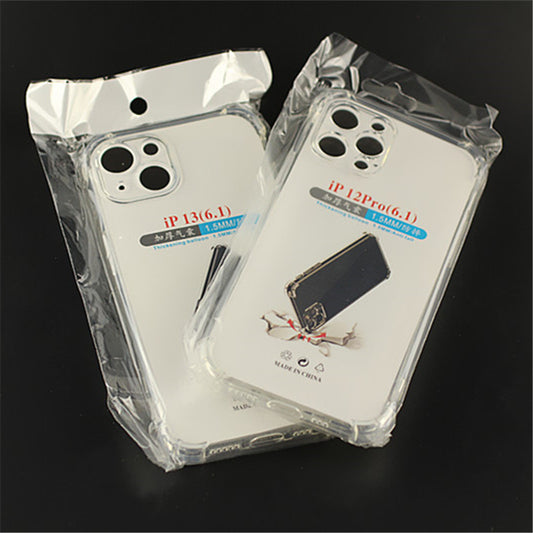 iPhone Protective Case Transparent Anti-Fall Soft Shell