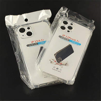 iPhone Protective Case Transparent Anti-Fall Soft Shell