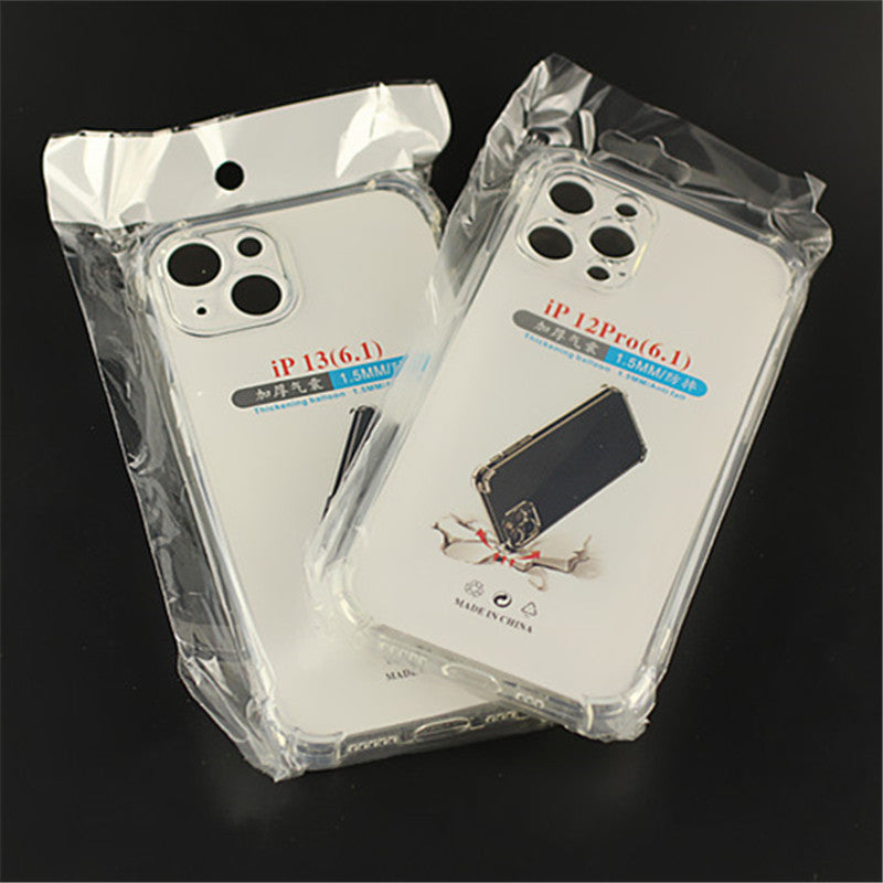 iPhone Protective Case Transparent Anti-Fall Soft Shell