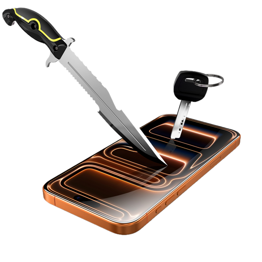 iPhone Tempered Glass Screen Protector with Privacy and Anti-Dust Features