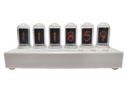IPS Nixie Tube Clock with RGB Lighting