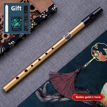 Irish Whistle in C/D Tone for Beginners with Protective Bag