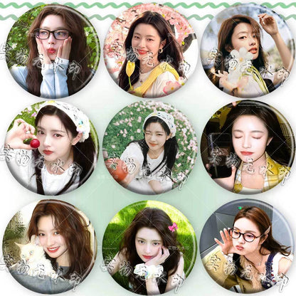 Iron Badges Brooches Bag Pendants