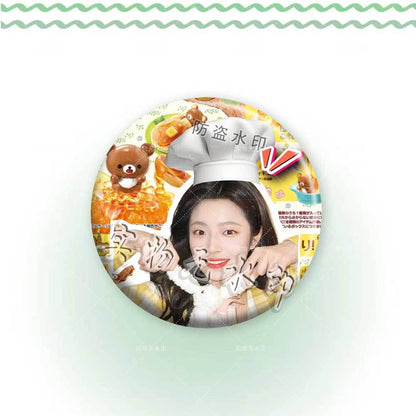Iron Badges Brooches Bag Pendants