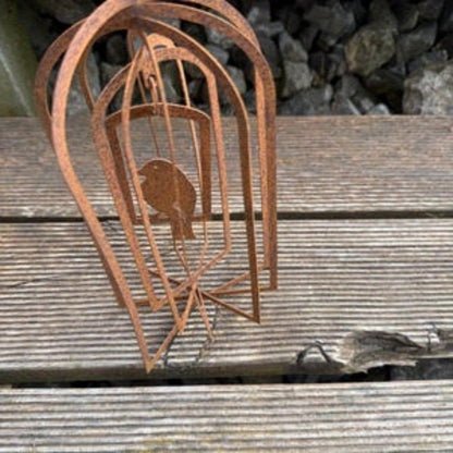 Iron Birdcage Pendant