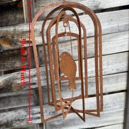 Iron Birdcage Pendant