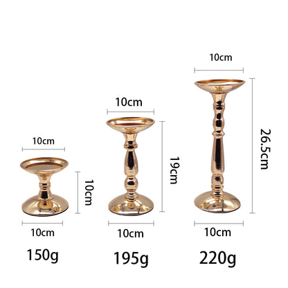 Iron candlestick