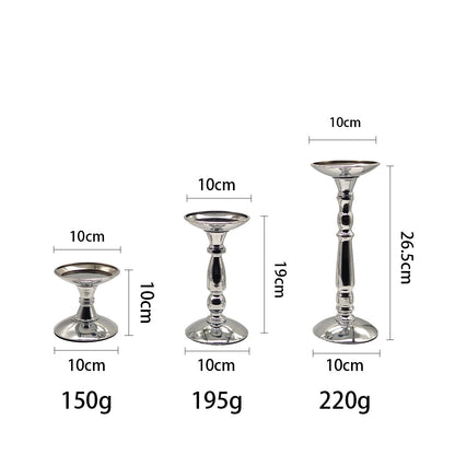 Iron candlestick