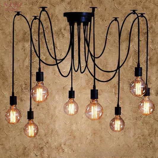 Iron chandelier