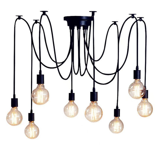 Iron chandelier