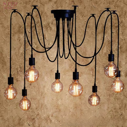 Iron chandelier