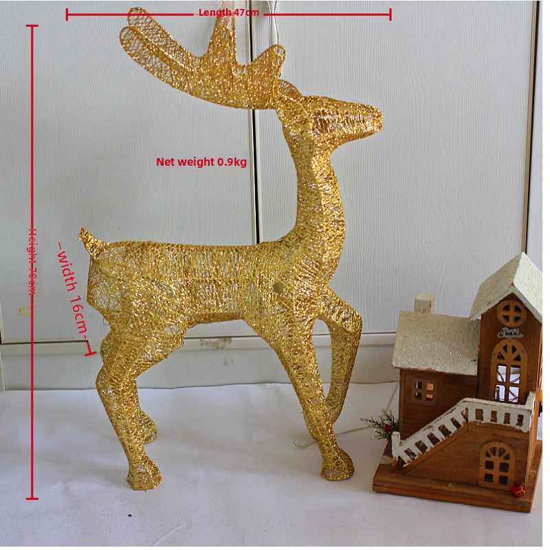 Iron Christmas Deer