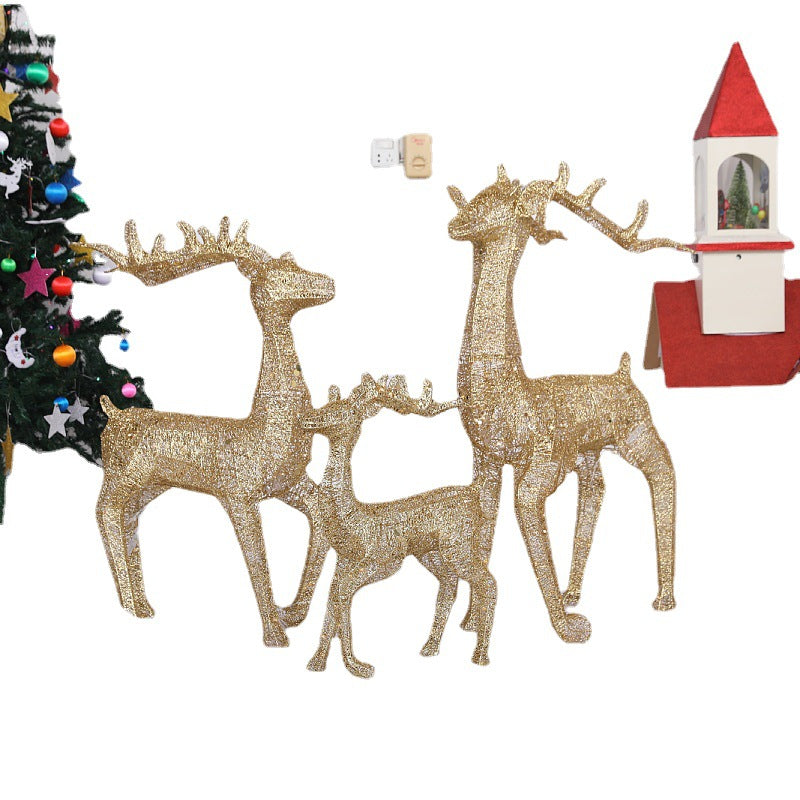Iron Christmas Deer