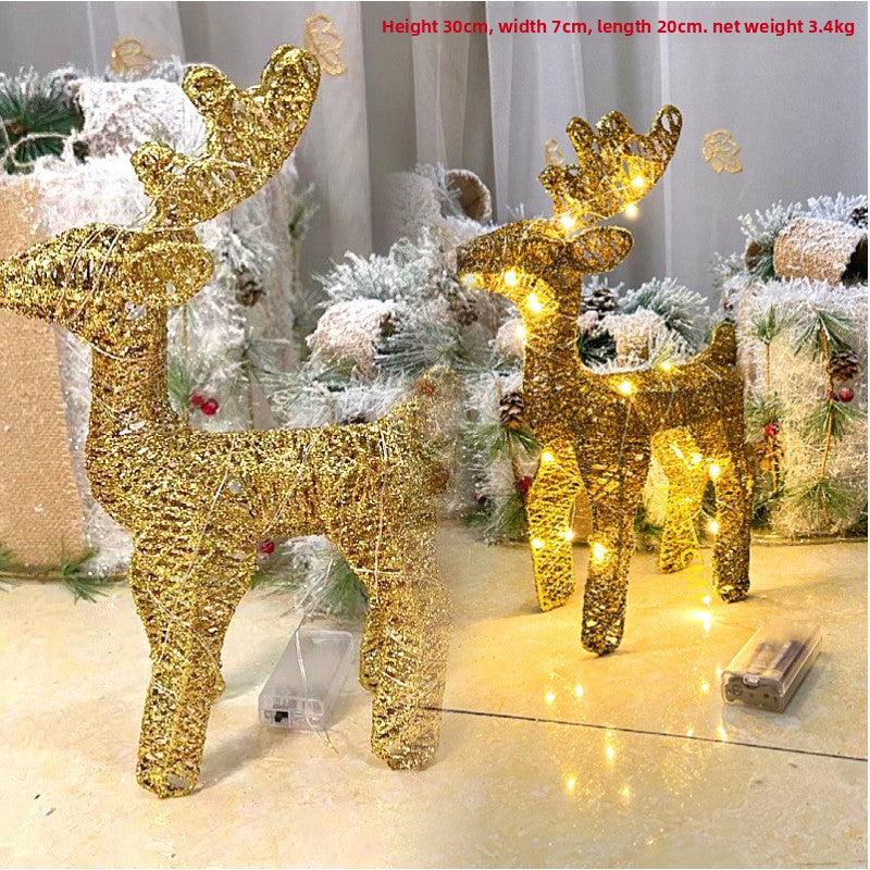 Iron Christmas Deer
