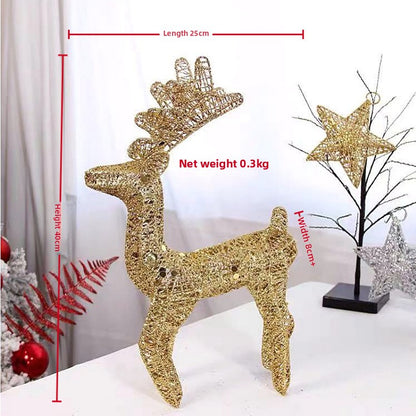 Iron Christmas Deer