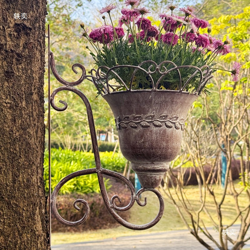 Iron Flower Basket