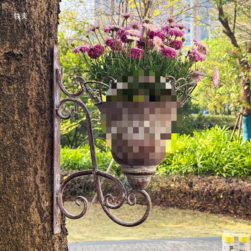 Iron Flower Basket