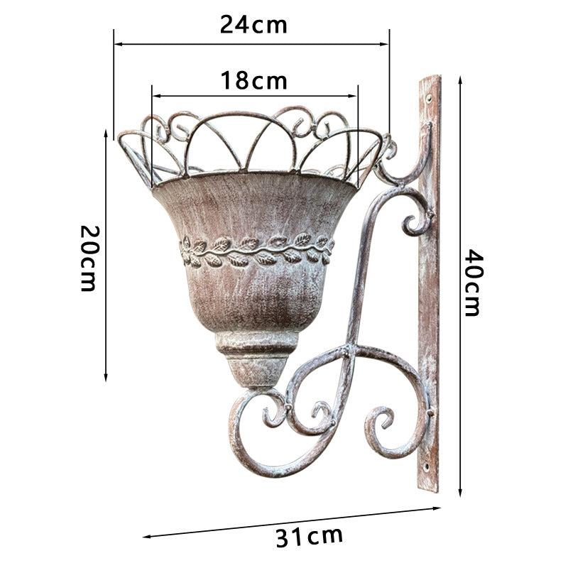 Iron Flower Basket