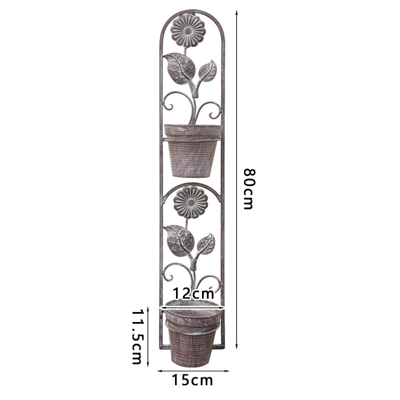 Iron Flower Basket