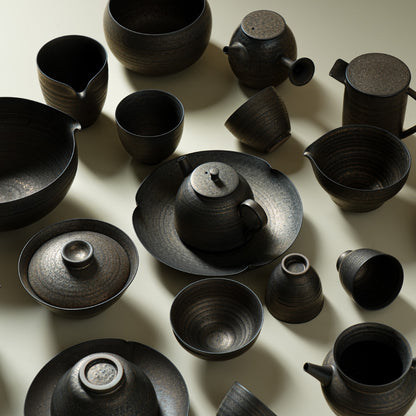 Iron Glaze Ceramic Tea