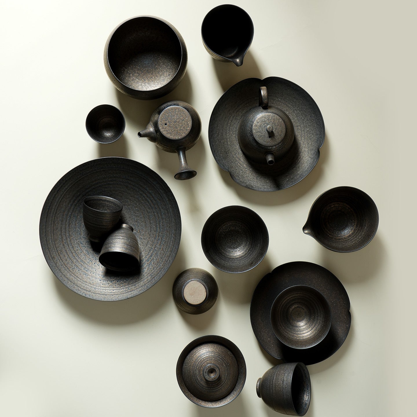 Iron Glaze Ceramic Tea