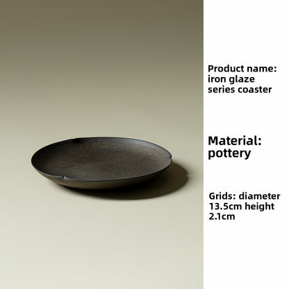 Iron Glaze Ceramic Tea