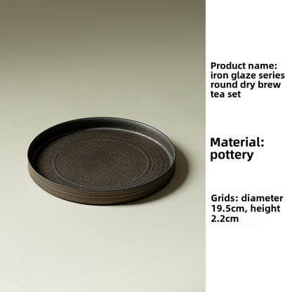 Iron Glaze Ceramic Tea