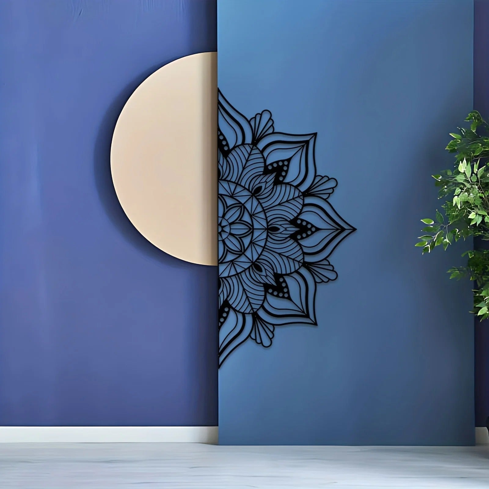 Iron Mandala Wall Art Set