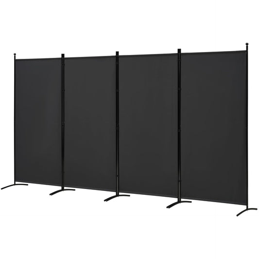 Iron Office Partition Screen Foldable Push-Pull Design