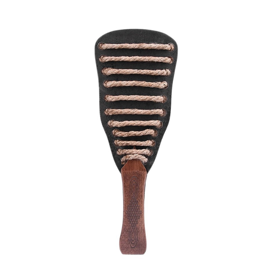 Iron plate rope toy paddle