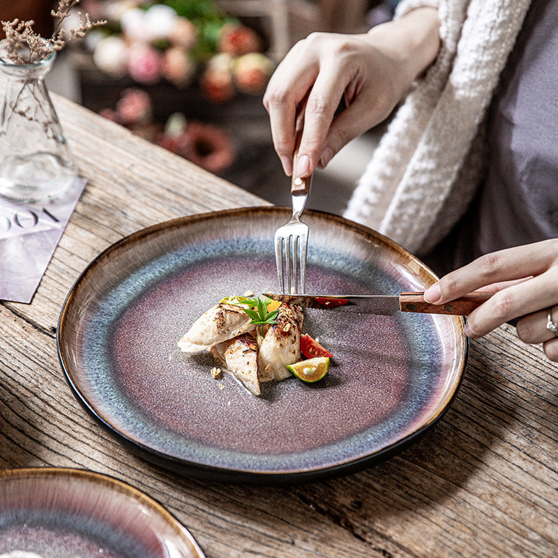 Irregular Ceramic Dinner Plates