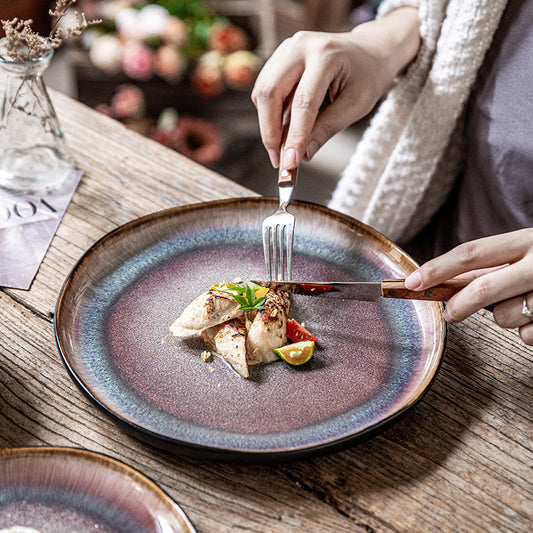 Irregular Ceramic Dinner Plates