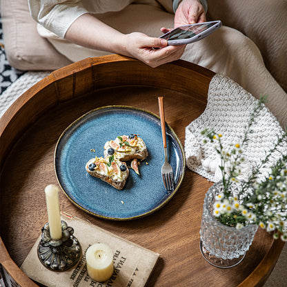 Irregular Ceramic Dinner Plates