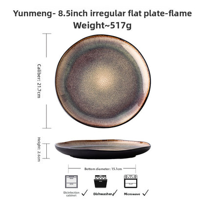Irregular Ceramic Dinner Plates