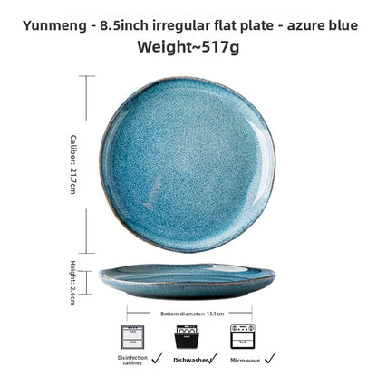 Irregular Ceramic Dinner Plates