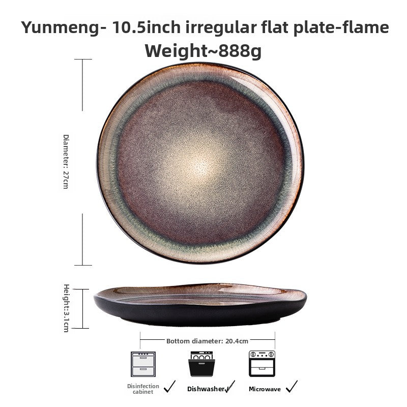 Irregular Ceramic Dinner Plates