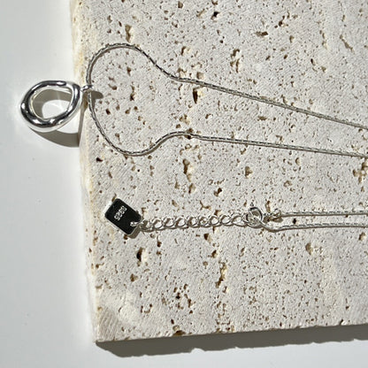 Irregular Circle Copper Necklace
