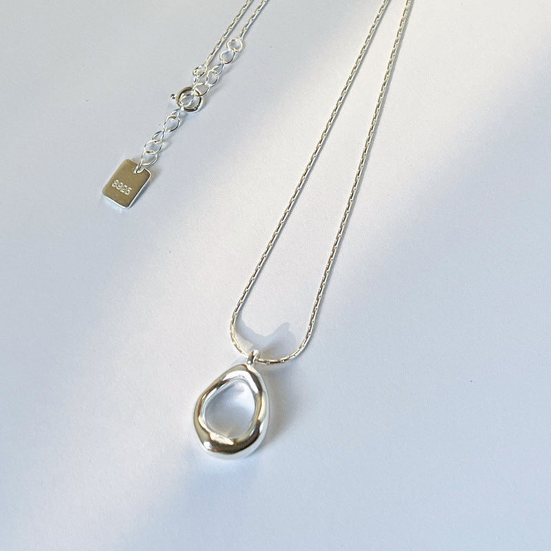 Irregular Circle Copper Necklace