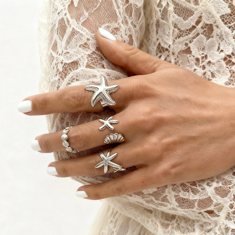 Irregular diamond ring
