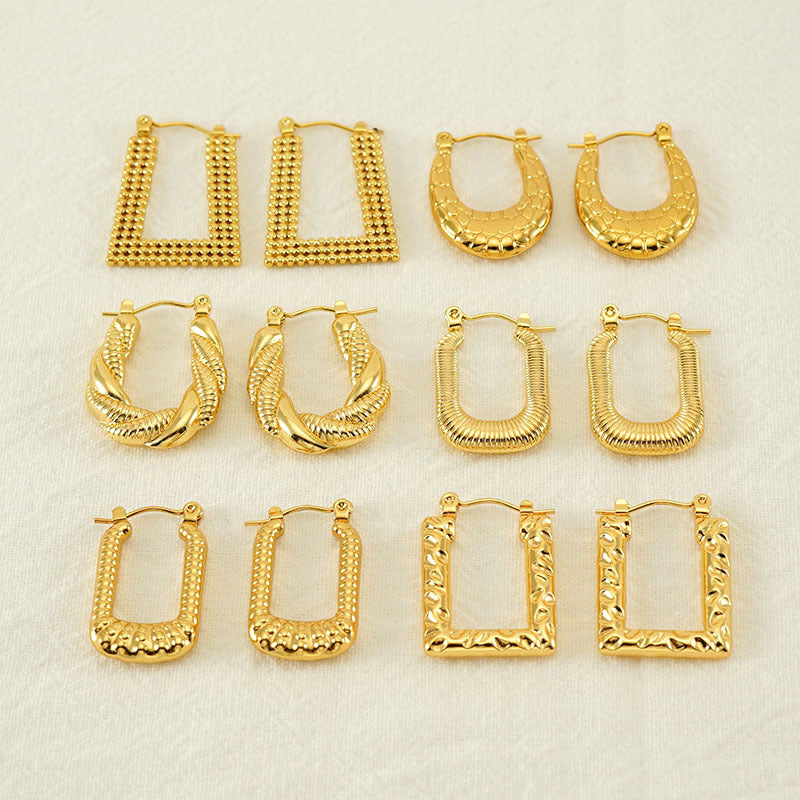 Irregular Earring Ear Buckle