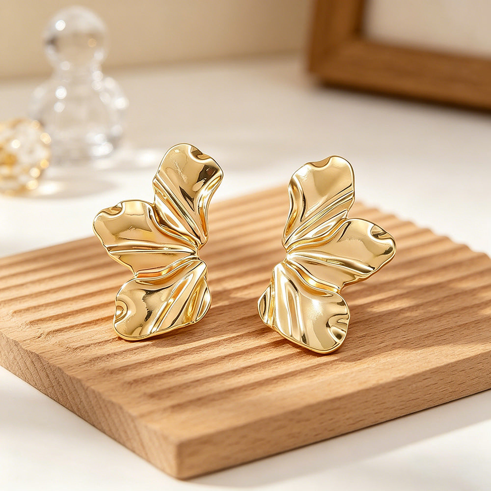Irregular Flower Earrings